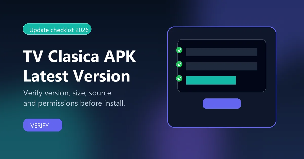 Checklist para revisar enlaces de TV Clásica APK compartidos por Telegram